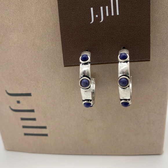 J.Jill  NEW Very Pretty Winter Shores Studded Earrings NWT - Picture 2 of 5
